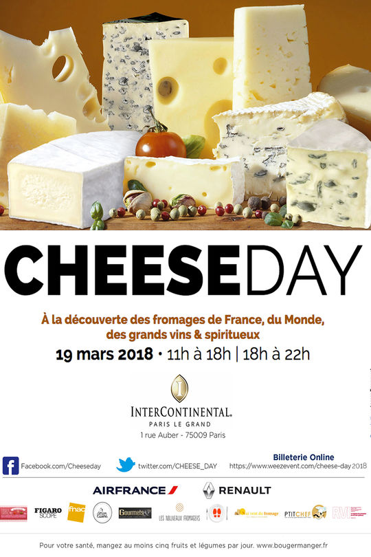 Cuisine Et Vins De France Mars 2018 Cheese Day Evenement Weclap