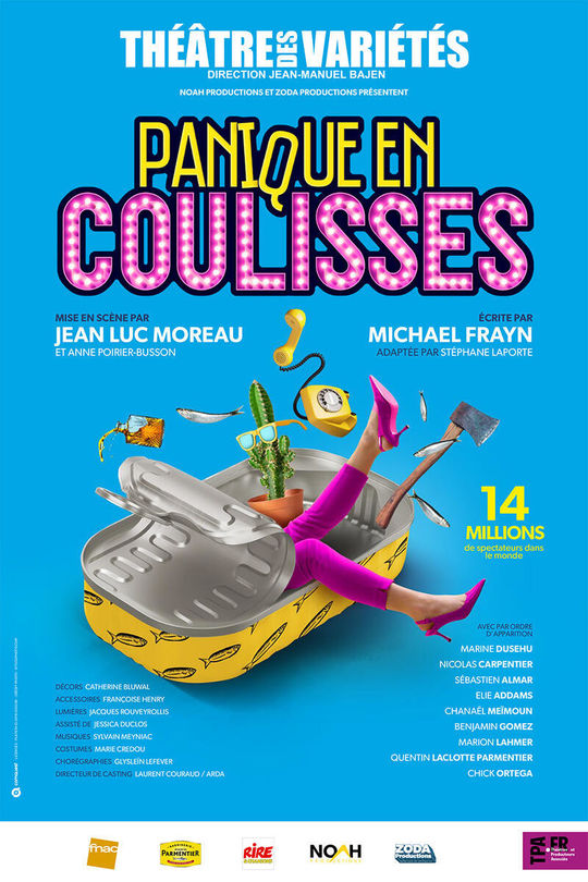 Panique en coulisses Théâtre Weclap