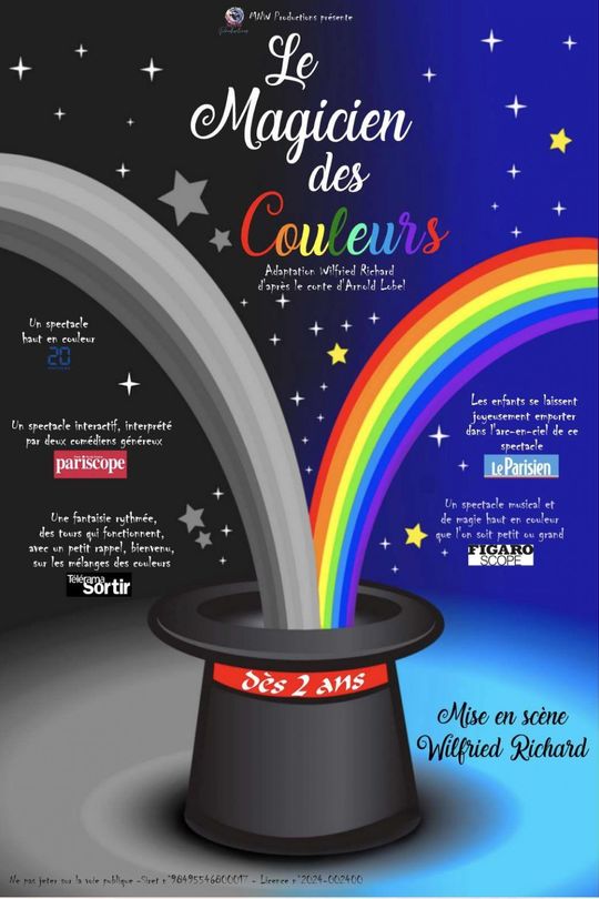 Le Magicien Des Couleurs Enfant Weclap